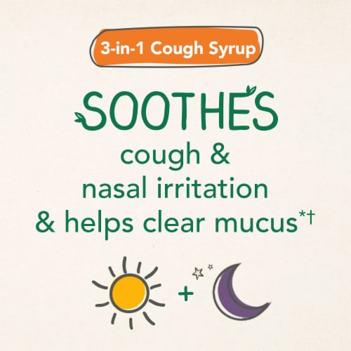 Vicks® Children’s Botanicals Berry Flavor Multi-Care Kids’ Cough Syrup Perspective: right