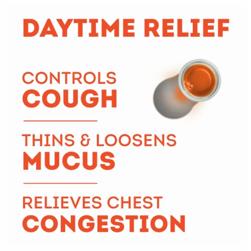DayQuil™ Cough DM+ Congestion Non-Drowsy Cough Syrup Perspective: right