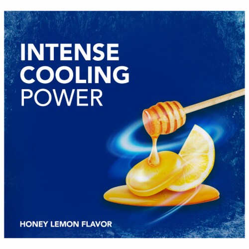 Vicks® VapoCOOL™ SEVERE Honey Lemon Medicated Lozenges Cough Drops Perspective: right