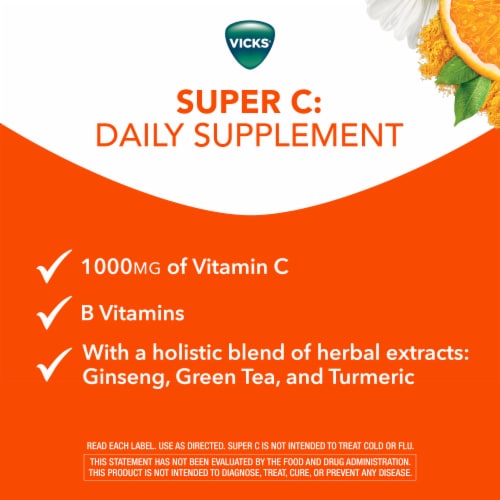 Vicks DayQuil & Super C Convenience Pack Perspective: right
