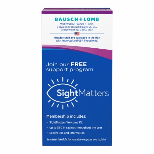 Bausch & Lomb PreserVision Areds Eye Vitamin & Mineral Supplement Perspective: right