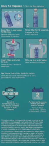 Pur® Plus 3-in-1 Replacement Water Filters Perspective: right