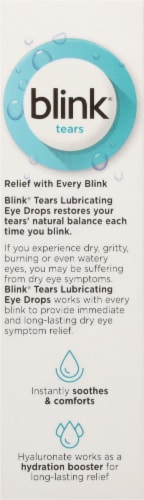 Blink Tears Lubricating Eye Drops Perspective: right