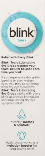 Blink Tears Lubricating Eye Drops Perspective: right