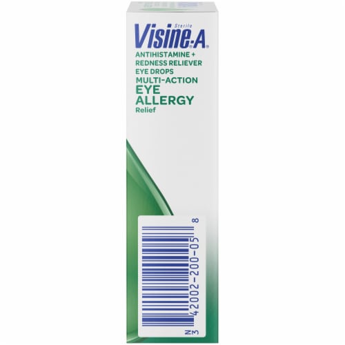 Visine-A Multi-Action Eye Allergy Relief Drops Perspective: right