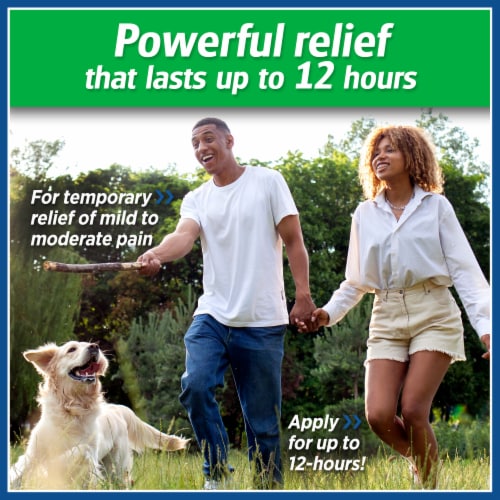 Salonpas® Large Pain Relief Patches Perspective: right