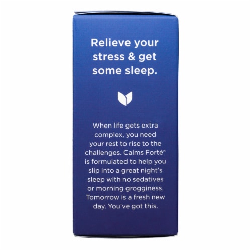 Hyland's Naturals™ Calms Forté® Homeopathic Sleep Aid Tablets Perspective: right
