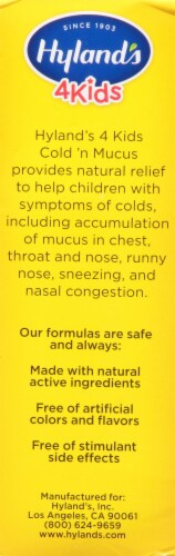 Hyland’s 4 Kids Homeopathic Cold’n Mucus Day & Night Value Pack Perspective: right