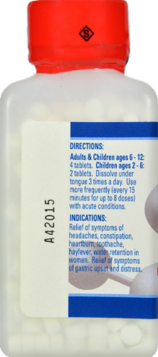 Hyland's Homeopathic #9 Natrum Muriaticum 6X Tablets Perspective: right