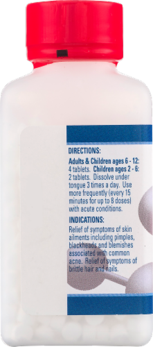 Hyland's Homeopathic Hair & Nails Tablets Perspective: right