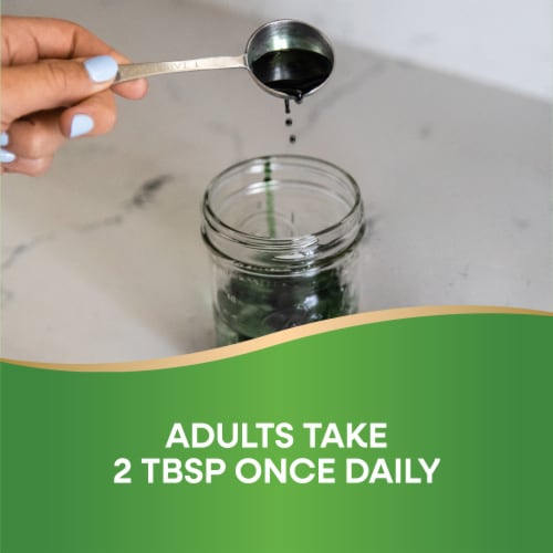 Nature's Way Chlorofresh Skin and Body Detox Chlorophyll Mint Flavored Liquid Perspective: right
