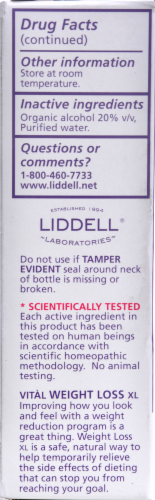 Liddell Laboratories Weight Loss XL Perspective: right