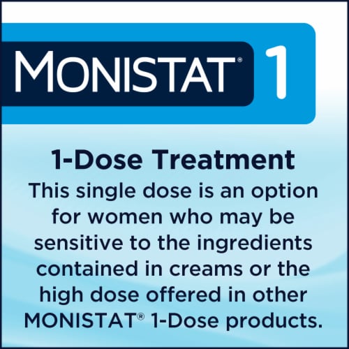 Monistat One-Day Maximum Strength Yeast Infection Treatment Pre-Filled Cream Applicator Perspective: right