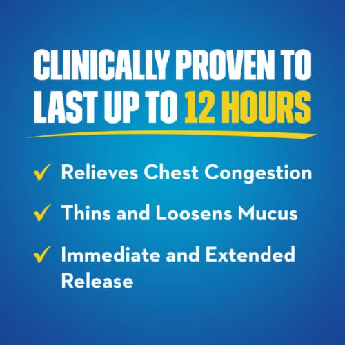 Mucinex® Extended-Release Bi-Layer Tablets 600 mg Perspective: right