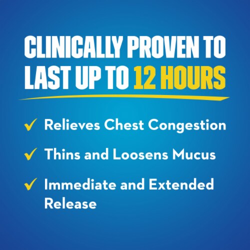 Mucinex® Extended-Release Bi-Layer Tablets 600 mg Perspective: right
