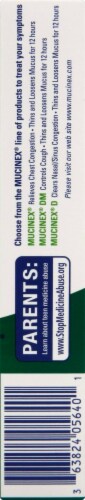 Mucinex® DM Expectorant & Cough Suppressant Extended-Release Bi-Layer Tablets 600mg Perspective: right