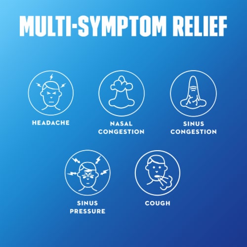 Mucinex Sinus Max Maximum Strength Pressure Pain & Cough Caplets Perspective: right