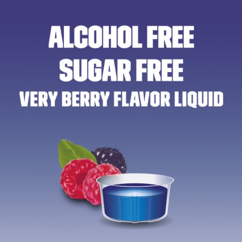Mucinex® Children's Very Berry Cold & Flu Multi-Symptom Liquid Medicine Perspective: right