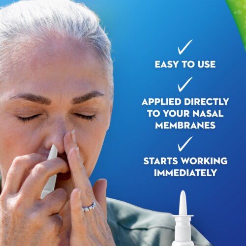 Mucinex Sinus Max Relieves Sinus Pressure Congestion Sinus & Allergy Nasal Spray Perspective: right