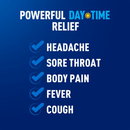Mucinex Fast-Max Day Night Cold & Flu Liquid Gels Perspective: right