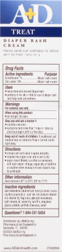 A&D® Treat Diaper Rash Cream Perspective: right