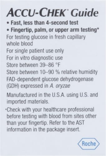 Accu-Chek® Guide Test Strips Perspective: right