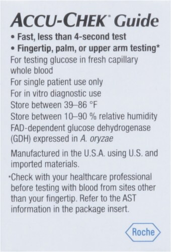 Accu-Chek® Guide Test Strips Perspective: right