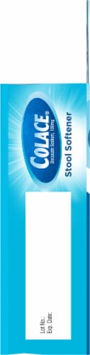 Colace® 10mg Stool Softener Capsules Perspective: right