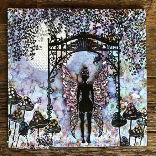 Fairy Hugs Stamps - Fairy Gate Perspective: right