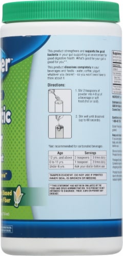 NuFiber Sugar Free Prebiotic Fiber Perspective: right