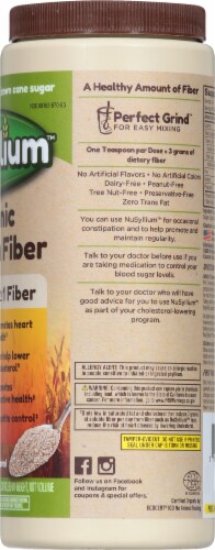 NuSyllium™ Organic Unflavored Natural Fiber Supplement Perspective: right