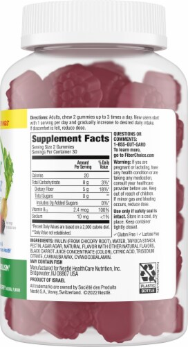 Fiber Choice® Prebiotic Fiber Supplement Perspective: right