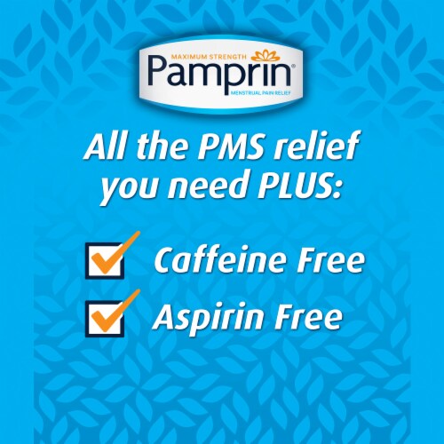 Pamprin® Multi-Symptom Relief Caplets Perspective: right
