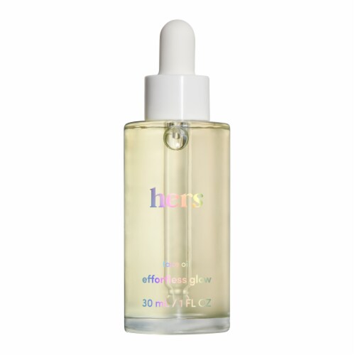Hers Effortless Glow Face Oil Perspective: right