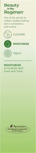 Aveeno Positively Radiant Daily Moisturizer Sunscreen SPF 30 Perspective: right