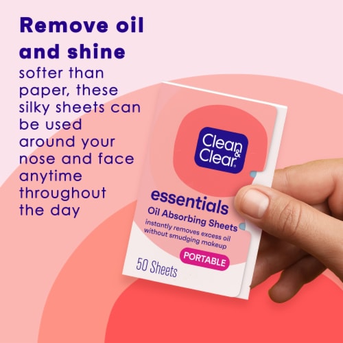 Clean & Clear Oil Absorbing Sheets Perspective: right