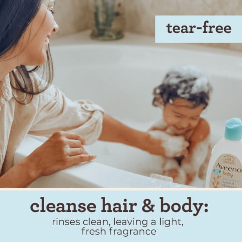 Aveeno Baby Wash & Shampoo Perspective: right