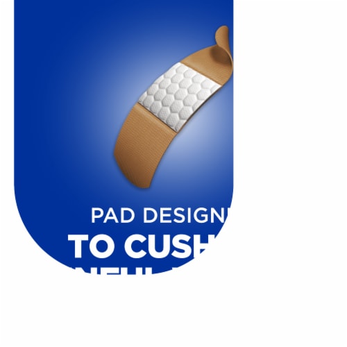 Band-Aid Brand Flexible Fabric Adhesive Bandages, All One Size Perspective: right