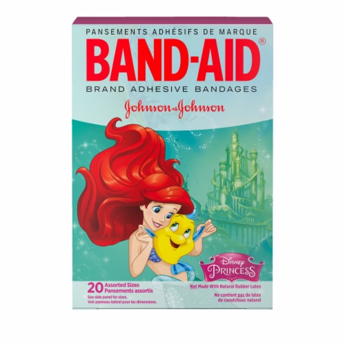 Band-Aid Adhesive Bandages, Disney Princesses, Assorted Sizes Perspective: right