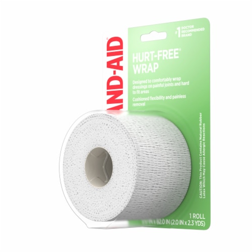 Band-Aid Brand Hurt-Free Self-Adherent Wound Wrap Perspective: right