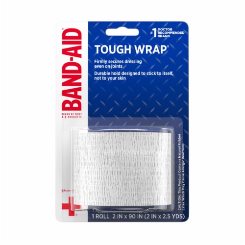 Band-Aid Brand Tough Wrap Self-Adhesive Wound Wrap Perspective: right