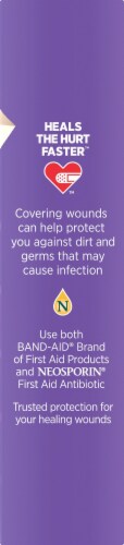 Band-Aid® Large All-in-One Adhesive Gauze Pads Perspective: right