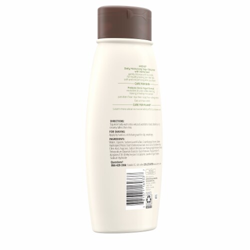 Aveeno Vanilla Scented Daily Moisturizing Yogurt Body Wash Perspective: right