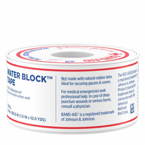 Band-Aid® Water Block™ Waterproof Tape Perspective: right
