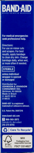 Band-Aid Skin-Flex Extra Large Adhesive Bandages 7 Count Perspective: right