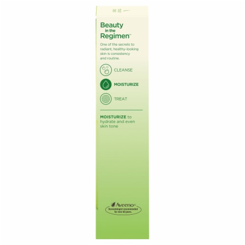 Aveeno® Positively Radiant Sheer Daily Moisturizer Sunscreen SPF 30 Perspective: right