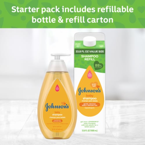 Johnson's Baby Shampoo With Gentle Tear-Free Formula Perspective: right