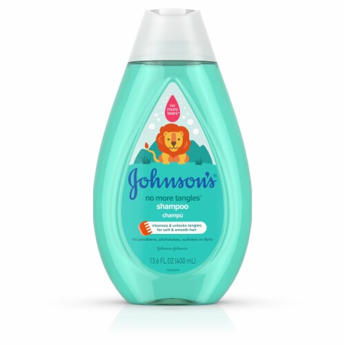 Johnson's Paraben Free No More Tangles Kids Shampoo Perspective: right