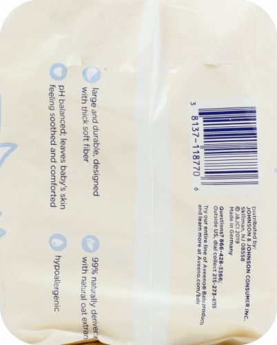 Aveeno Baby® Sensitive All Over Wipes Perspective: right