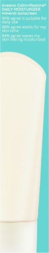 Aveeno® Calm & Restore Daily Moisturizer Perspective: right